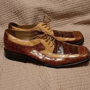 Beautiful Faux Gator Dress Shoes